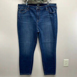 NWOT Buffalo David Bitton Mollie High Rise Stretch Skinny Denim Jean 16/36